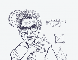 Пол Ердеш - видатний угорський математик єврейського походження, відомий своєю ексцентричністю та неймовірною продуктивністю