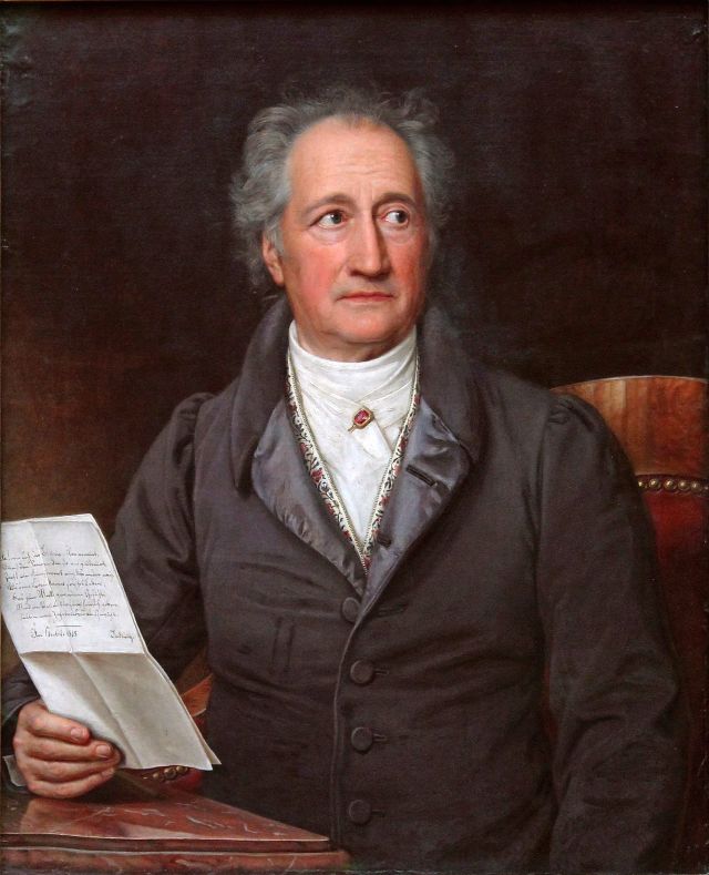 Портрет Ґете (художник Йозеф Штілер, 1828)